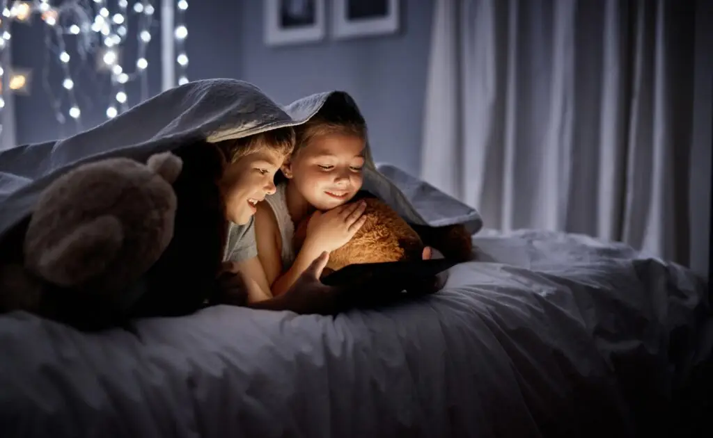 Playing their favourite gaming apps